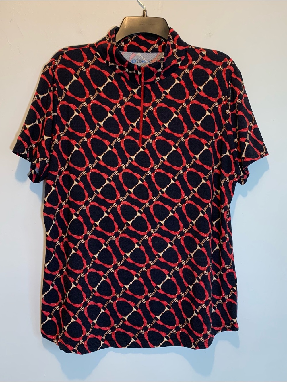 IBKUL Equestrian Polo Top XXL Sun Protection Quick Dry Golf - Picture 2 of 8